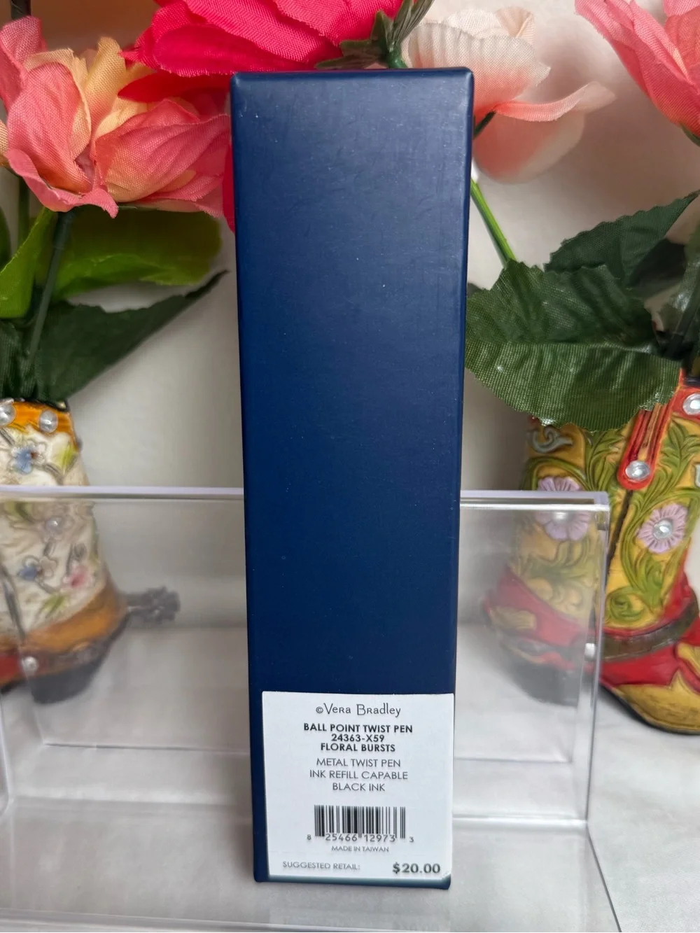 NWT Vera Bradley Floral Bursts Ball Point Pen